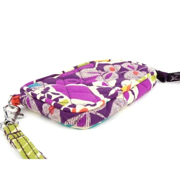 Vera Bradley Plum Crazy Wristlet - Picture 3 of 10